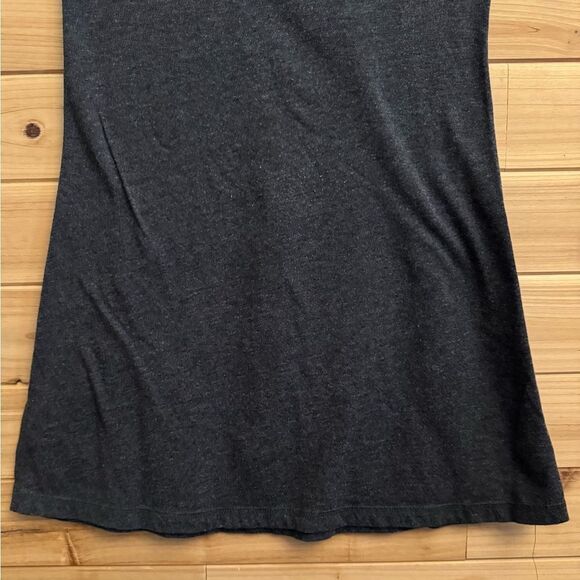 Y2K Old Navy Size XSmall Longline Tunic Racerback Embroidered Heart Tank Top - Picture 4 of 10